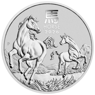 Silver Lunár 2026 Kôň 1 oz