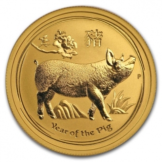 Lunár 2019 Prasa 1/2 oz 