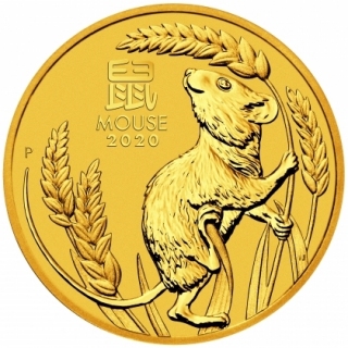 Lunár 2020 Myš 1/4 oz