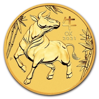 Lunár 2021 Býk 1/4 oz