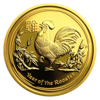Lunár 2017 Kohút 1/10 oz