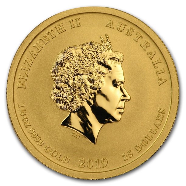 Lunár 2019 Prasa 1/4 oz 