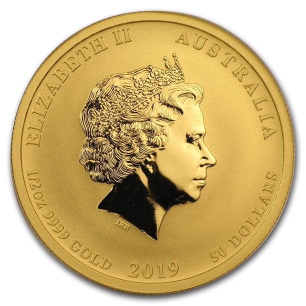 Lunár 2019 Prasa 1/2 oz 